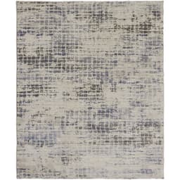 Tapete Rimma Square Retangular Veludo (250x300) Cinza