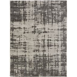 Tapete Rimma Street Retangular Veludo (300x400) Cinza
