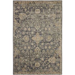 Tapete Rosimarie Blue Retangular Veludo (200x300) Cinza