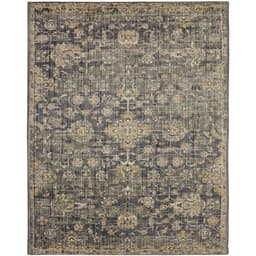 Tapete Rosimarie Gold Retangular Veludo (200x250) Cinza