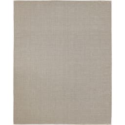 Tapete Serido Crepe Retangular Bouclé (175x220) Bege