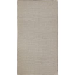 Tapete Serido Crepe Retangular Bouclé (175x320) Bege