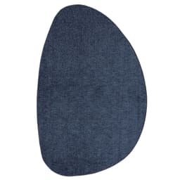 Tapete Tufting Elegant Orgânico II Bouclé (195x295) Azul Marinho
