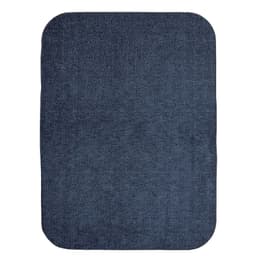 Tapete Tufting Elegant Retangular Bouclé (150x200) Azul Marinho