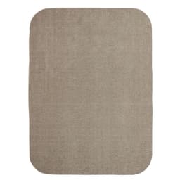 Tapete Tufting Elegant Retangular Bouclé (150x200) Bege