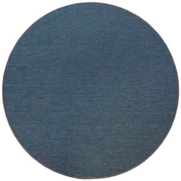 Tapete Tufting Itapuá Master Redondo Poliéster (140x140) Indigo