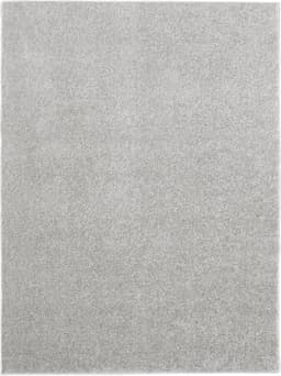 Tapete Tufting Relex Retangular Veludo (150x200) Prata