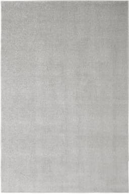 Tapete Tufting Relex Retangular Veludo (200x300) Prata