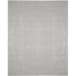 Tapete Tufting Relex Retangular Veludo (400x500) Prata