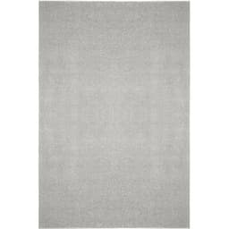 Tapete Tufting Relex Retangular Veludo (400x600) Prata