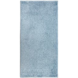 Tapete Tufting Relex Retangular Veludo (50x100) Azul Claro