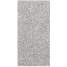 Tapete Tufting Relex Retangular Veludo (50x100) Prata