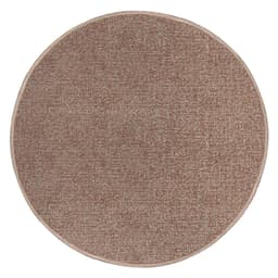 tapete Tufting Elegant Redondo Bouclé (190x190) Rosê