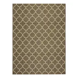 Tapete Bali Vinter Retangular Polipropileno (150x200) Marrom Escuro
