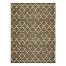 Tapete Bali Vinter Retangular Polipropileno (200x250) Marrom Escuro