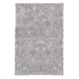 Tapete Tufting Foffo Retangular Poliéster 150x200 cm Cinza