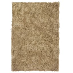Tapete Tufting Foffo Retangular Poliéster 150x200 cm Marrom Claro