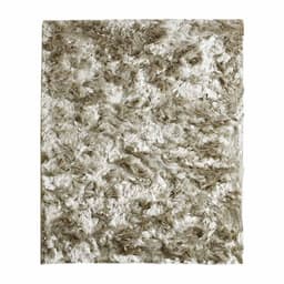 Tapete Tufting Show Dança Retangular Polipropileno 200x250 cm Bege