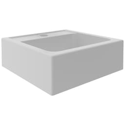 Cuba De Apoio Para Banheiro Em Marmore Sintetico BN3630 Branca Tecno Mobili