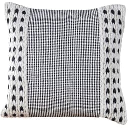 Capa de Almofada Ornatto Decorativa 45x45cm Pompom