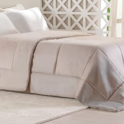 Edredom Prime King 3D Embossed 240x260cm Camurça