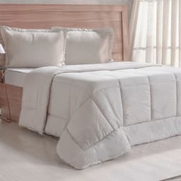 Edredom Prime Queen 3D Embossed 220x240cm Biscuit