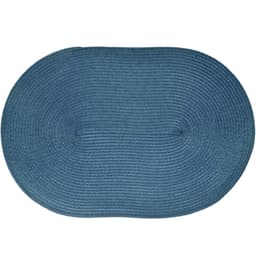 Kit 12 Americano Requinte Liso para Mesa Oval 30x45cm Navy