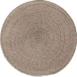 Kit 4 Americano Requinte Liso para Mesa Redondo 38cm Taupe