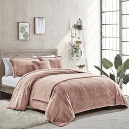 Kit Colcha Queen Luxor Peles Toque Pele de Coelho 230x250cm