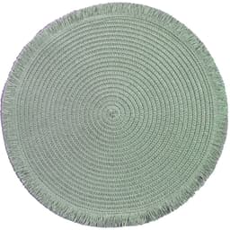 Lugar Americano Redondo Franja 38cm Suculenta