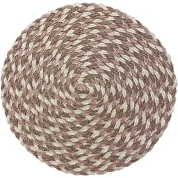 Lugar Americano Requinte Mescla Redondo 38cm Terracota