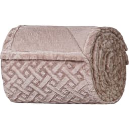 Manta Casal Brushed New Microfibra Flannel 100% Poliéster 180x230 Funghi