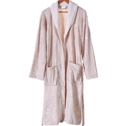 Roupão Sherpa Lã de Carneiro Toque Flannel Ultra Macio