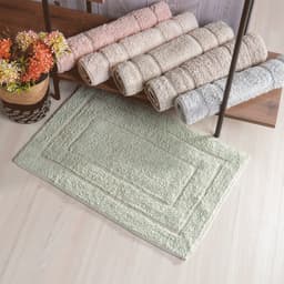 Tapete de Banheiro 100% Algodão 40x60cm Pergaminho
