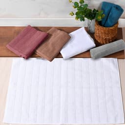 Toalha de Piso Premium Super Macia 100% Algodão 50x70
