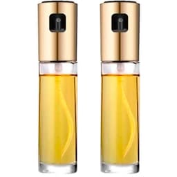 Kit 2 Porta Azeite Spray Galheteiro Dosador Aço Inox 100ml