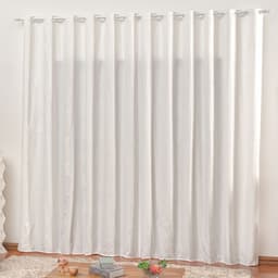 Cortina em Jacquard Bahamas 2,00 x 1,70 Para Varão - Branca