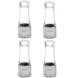 4 Moedores de Sal Pimenta Inox com Moinho Cerâmica Tramontina Realce Cozinha