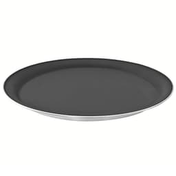 Bandeja Redonda Antiderrapante Garçom Profissional 40cm Tram