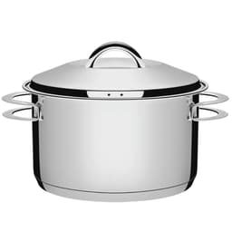 Caçarola Tramontina Solar 28cm 8,4L em Aço Inox com Fundo Tr