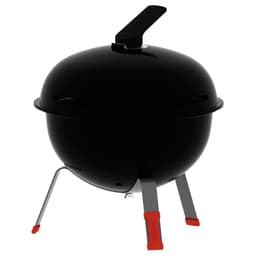 Churrasqueira Bafo Esmaltada Tramontina Portatil a Carvão Re