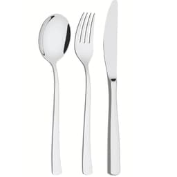 Faqueiro Tramontina Berlin 42 peças Inox Facas Forjadas Estojo de Madeira MDF