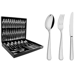 Faqueiro Tramontina Sonata 76 peças Aço Inox com Facas Forjadas Garfos Colheres Estojo de Madeira