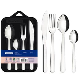 Jogo de Talheres Tramontina Faqueiro Inox Malibu 16 peças Co