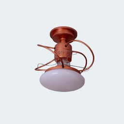 Ventilador de Teto Treviso Atenas Cobre Bivolt