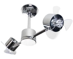 Ventilador de Teto Treviso Infinit Cromado Controle Remoto