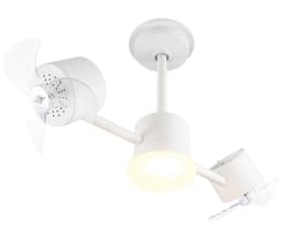 Ventilador de Teto Treviso Infinit LED Branco Control Remoto