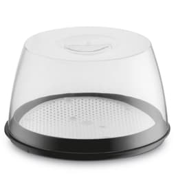 Queijeira Porta Queijo Frios Tampa Acrílico Transparente Uz