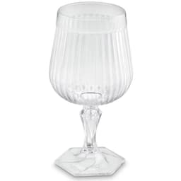 Taça Para Água Vinho Suco 350ml Plástico UZ Axé Transparente Bebidas