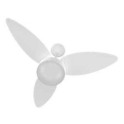 Ventilador de Teto com Controle Remoto Easy Eco Inverter 3 Pás 105cm Branco Bivolt Ventisol